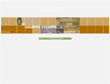 Tablet Screenshot of gruppopiemme.it